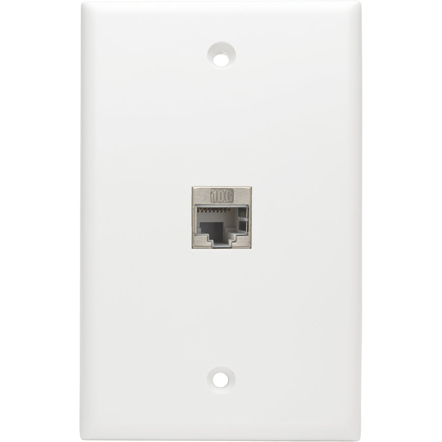 Tripp Lite Cat6a Straight Through Modular Shielded In Line Coupler RJ45 F/F