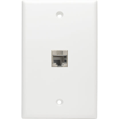 Tripp Lite Cat6a Straight Through Modular Shielded In Line Coupler RJ45 F/F