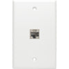 Tripp Lite Cat6a Straight Through Modular Shielded In Line Coupler RJ45 F/F