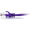 C2G-9ft Cat6 Snagless Unshielded (UTP) Network Patch Cable - Purple
