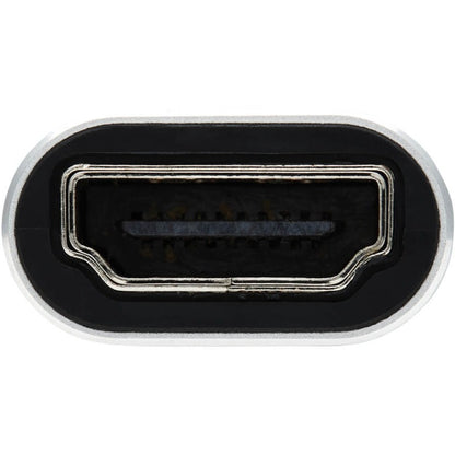 Tripp Lite USB C to HDMI Adapter Cable Flat 4K 60Hz UHD M/F Black 5in