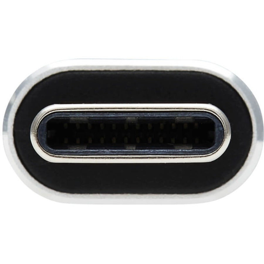 Tripp Lite USB C to HDMI Adapter Cable Flat 4K 60Hz UHD M/F Black 5in