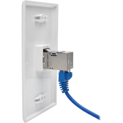 Tripp Lite Cat6 Straight Through Modular Shielded In Line Coupler RJ45 F/F
