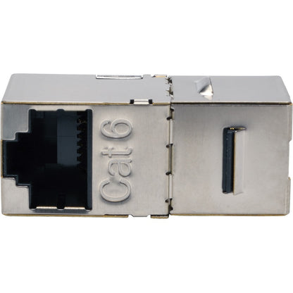 Tripp Lite Cat6 Straight Through Modular Shielded In Line Coupler RJ45 F/F