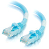 C2G 14ft Cat6a Snagless Unshielded (UTP) Network Patch Ethernet Cable-Aqua