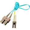 Axiom LC/SC BENDnFLEX Silver MMD OM4 50/125 Plenum Bend Insensitive Fiber 10m