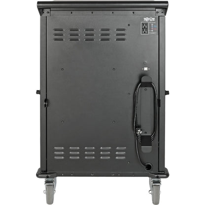 Tripp Lite 42-Port AC Charging Cart Storage Station Chromebook Laptop Tablet Black