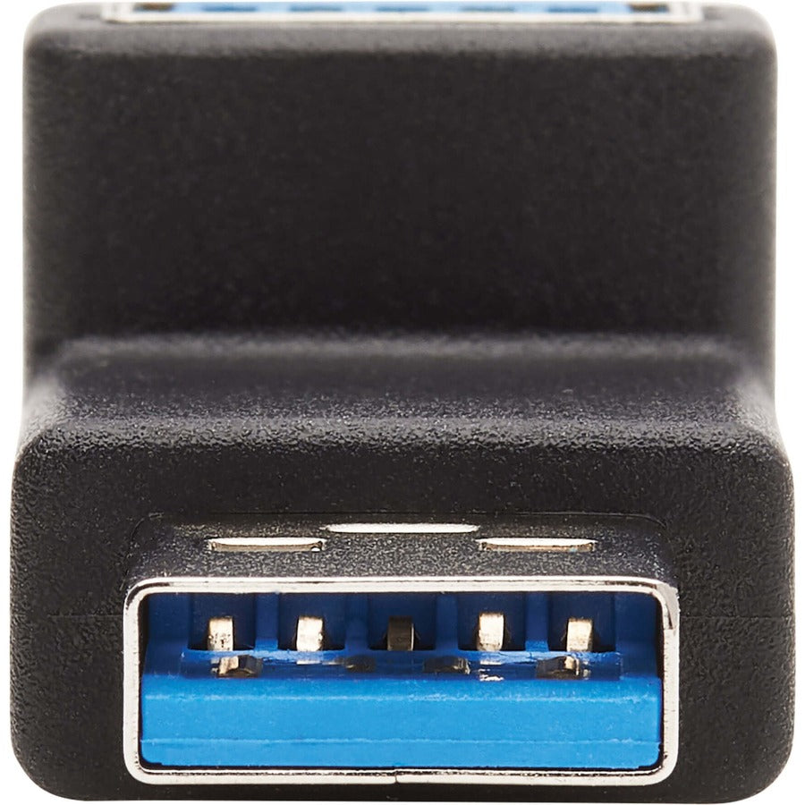 Tripp Lite USB 3.0 SuperSpeed Adapter - USB-A to USB-A, M/F, Up Angle, Black