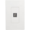 Tripp Lite Mini DisplayPort to DisplayPort Keystone Panel Mount Coupler Angled FF