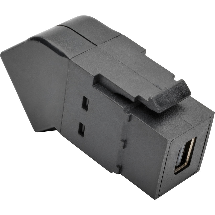 Tripp Lite Mini DisplayPort to DisplayPort Keystone Panel Mount Coupler Angled FF