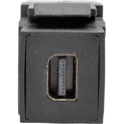 Tripp Lite Mini DisplayPort to DisplayPort Keystone Panel Mount Coupler Angled FF