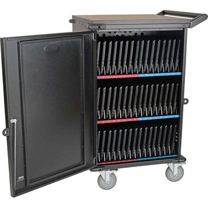 Tripp Lite 48-Port AC Charging Cart Storage Station Chromebook Laptop Tablet Black