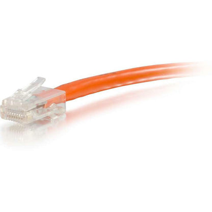 C2G-2ft Cat6 Non-Booted Unshielded (UTP) Network Patch Cable - Orange