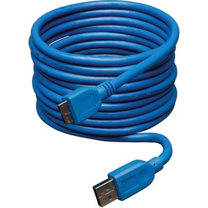 Tripp Lite 10ft USB 3.0 SuperSpeed Device Cable USB-A Male to USB Micro-B Male