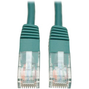 Tripp Lite 14ft Cat5e / Cat5 350MHz Molded Patch Cable RJ45 M/M Green 14'