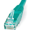 StarTech.com 15ft CAT6 Ethernet Cable - Green Molded Gigabit - 100W PoE UTP 650MHz - Category 6 Patch Cord UL Certified Wiring/TIA