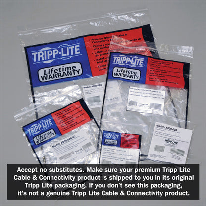 Tripp Lite 7ft Cat6 Gigabit Snagless Molded Patch Cable RJ45 M/M Blue 7'
