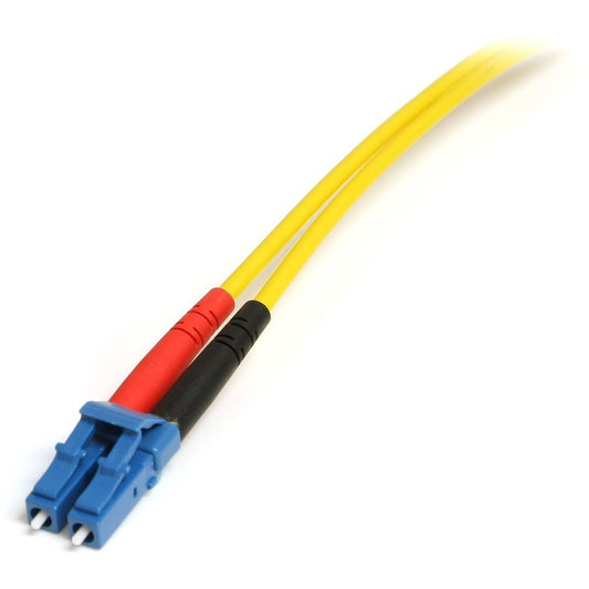 StarTech.com 1m Fiber Optic Cable - Single-Mode Duplex 9/125 - LSZH - LC/SC - OS1 - LC to SC Fiber Patch Cable