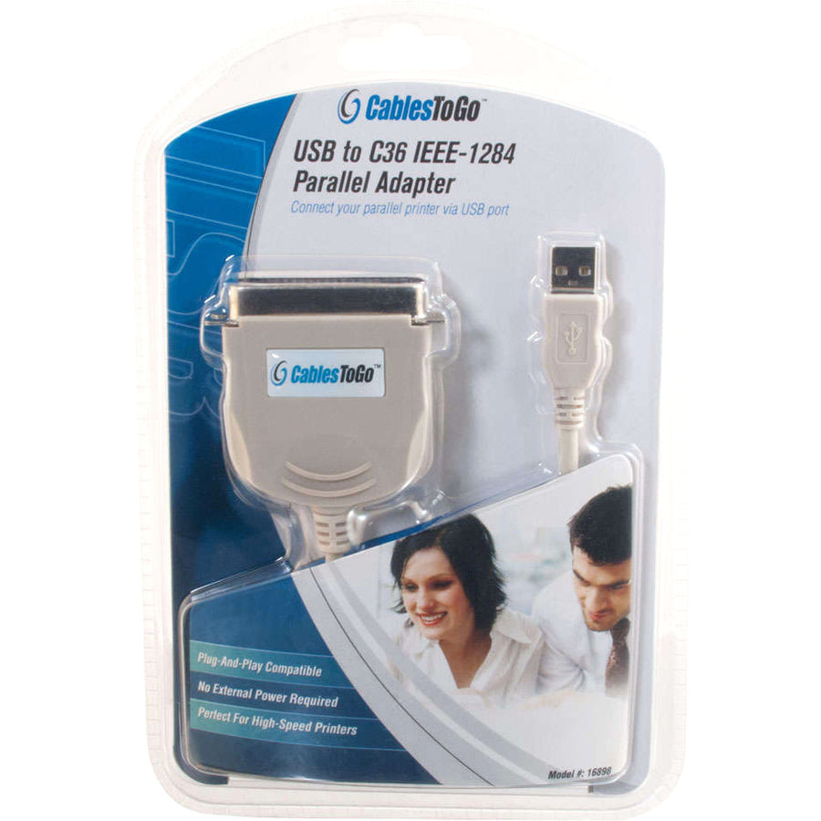 C2G 6ft USB to C36 Parallel Printer Adapter Cable
