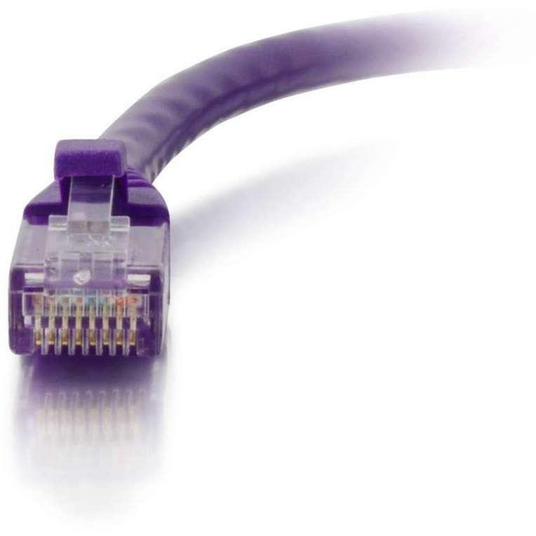 C2G-14ft Cat6 Snagless Unshielded (UTP) Network Patch Cable - Purple