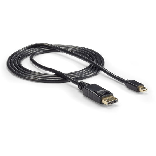 StarTech.com 6 ft Mini DisplayPort to DisplayPort 1.2 Adapter Cable M/M - DisplayPort 4k