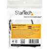 StarTech.com Headset adapter for headsets with separate headphone / microphone plugs - 3.5mm 4 position to 2x 3 position 3.5mm M/F
