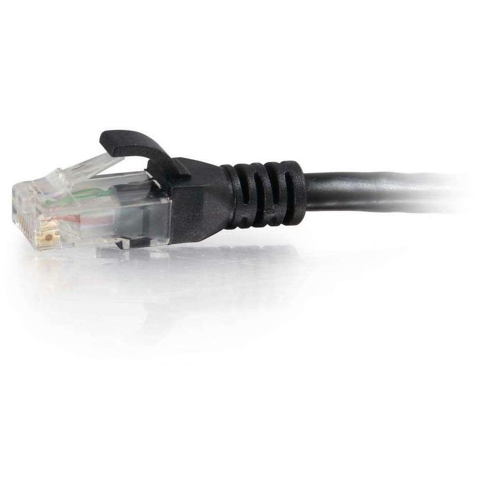 C2G 50 ft Cat6 Snagless Unshielded (UTP) Network Patch Cable (TAA) - Black