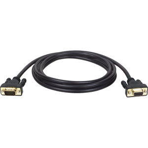 Tripp Lite 10ft VGA Monitor Extension Gold Cable Shielded HD15 M/F 10'
