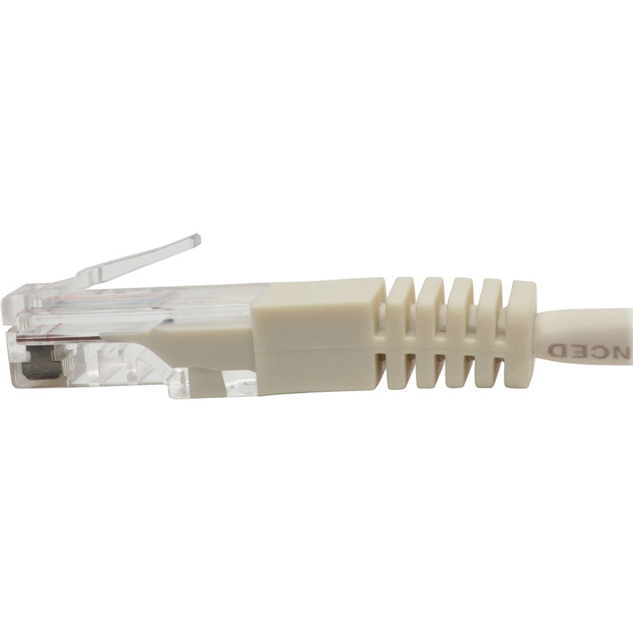 Tripp Lite 6ft Cat5e / Cat5 350MHz Molded Patch Cable RJ45 M/M White 6'