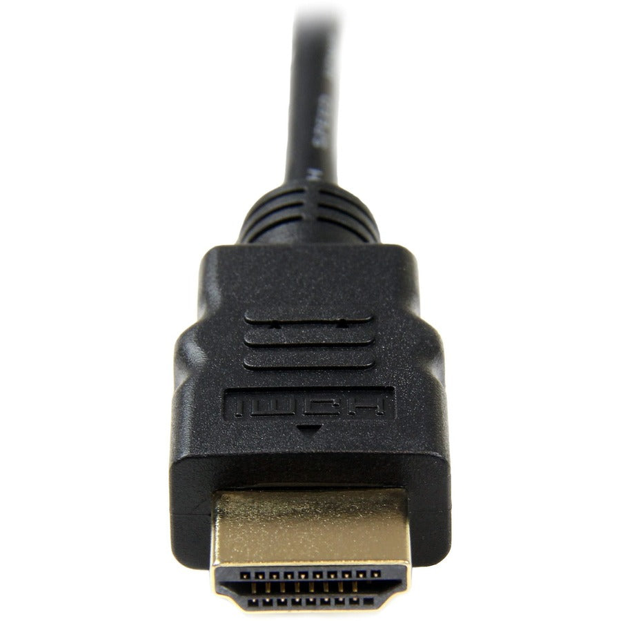 StarTech.com 3 ft High Speed HDMI&reg; Cable with Ethernet - HDMI to HDMI Micro - M/M