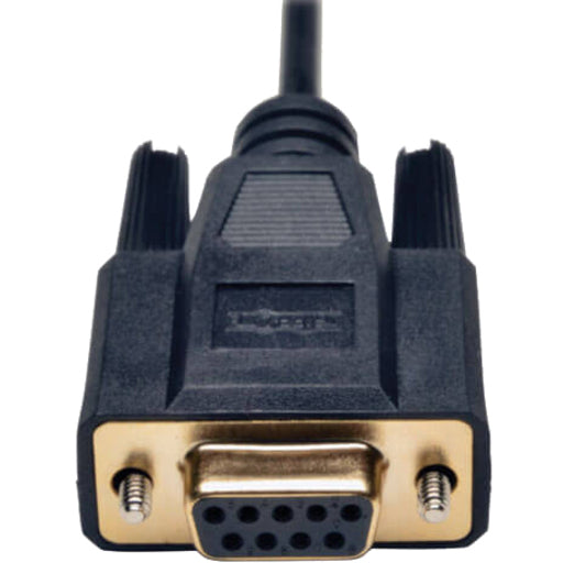 Tripp Lite 6ft Null Modem Serial RS232 Cable Adapter DB9 to BD25 F/M 6'