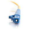 C2G-5m LC-LC 9/125 OS1 Simplex Singlemode PVC Fiber Optic Cable (LSZH) - Yellow