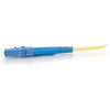 C2G-5m LC-LC 9/125 OS1 Simplex Singlemode PVC Fiber Optic Cable (LSZH) - Yellow