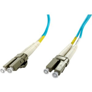 LC/LC Multimode Duplex OM4 50/125 Fiber Optic Cable 1m - TAA Compliant