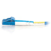 C2G-2m LC-LC 9/125 OS1 Duplex Singlemode PVC Fiber Optic Cable - Blue