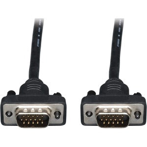 Tripp Lite Low Profile VGA RGB Coax Monitor Cable High Res HD15 M/M 15ft