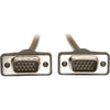 Tripp Lite Low Profile VGA RGB Coax Monitor Cable High Res HD15 M/M 15ft