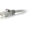 C2G 50ft Cat6 Ethernet Cable - Snagless - 550MHz - Grey
