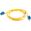C2G 2m LC-LC 9/125 Duplex Single Mode OS2 Fiber Cable - Yellow - 6ft