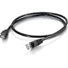 C2G-10ft Cat5e Snagless Unshielded (UTP) Network Patch Cable (TAA Compliant) - Black