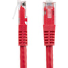 StarTech.com 2ft CAT6 Ethernet Cable - Red Molded Gigabit - 100W PoE UTP 650MHz - Category 6 Patch Cord UL Certified Wiring/TIA