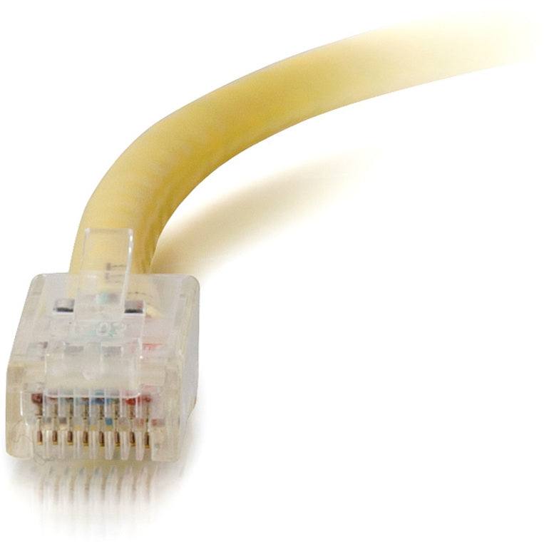 C2G-1ft Cat5e Non-Booted Unshielded (UTP) Network Patch Cable - Yellow