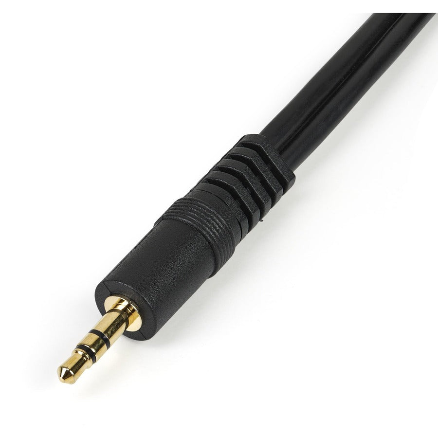StarTech.com StarTech.com Stereo Splitter Cable - Phono Stereo 3.5mm (M) - Phono 2x Stereo (F) - 6in