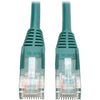 Tripp Lite 5ft Cat5e / Cat5 Snagless Molded Patch Cable RJ45 M/M Green 5'