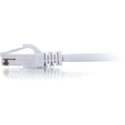 C2G 7ft Cat6 Ethernet Cable - Snagless Unshielded (UTP) - White