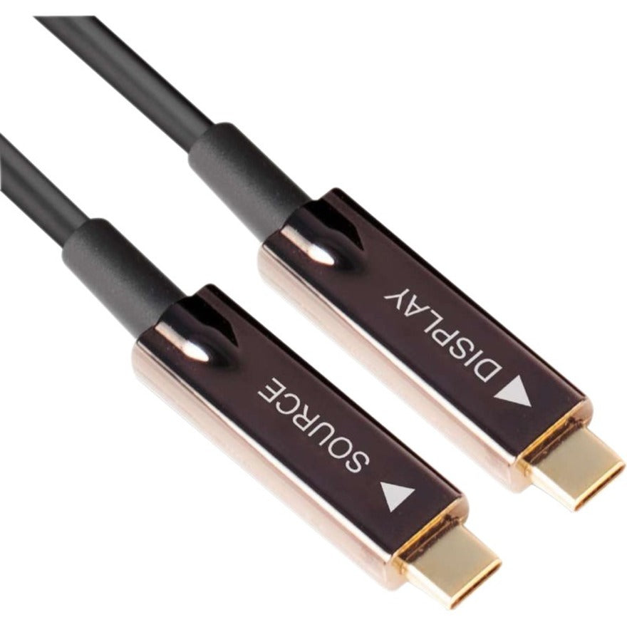 Club 3D USB Gen 2 Type C Active Optical Cable A/V Unidirectional M/M 20 m/ 65.62 ft
