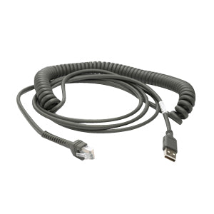 Zebra Coiled Cable
