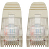 Tripp Lite 5ft Cat5e / Cat5 350MHz Molded Patch Cable RJ45 M/M White 5'