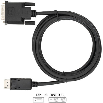 VisionTek DisplayPort to SL DVI 1.8M Active Cable (M/M)
