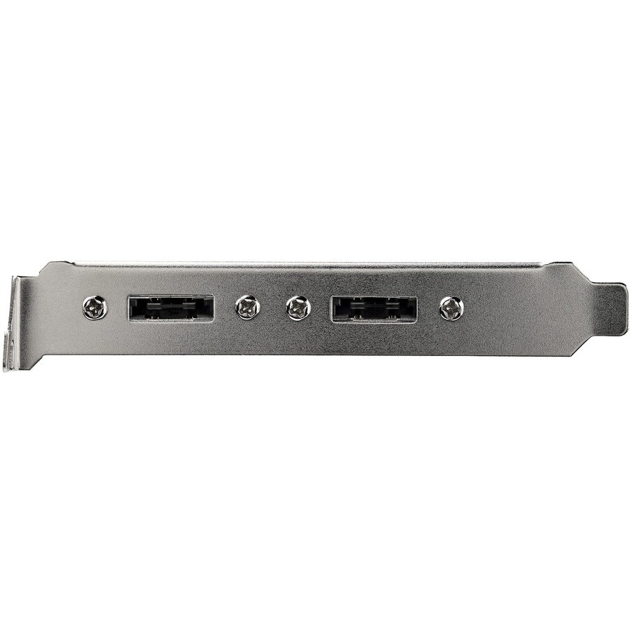 StarTech.com StarTech.com 2 Port SATA to eSATA Slot Plate Bracket - Serial ATA internal to external panel - 7 pin Serial ATA - 7 pin external Serial ATA
